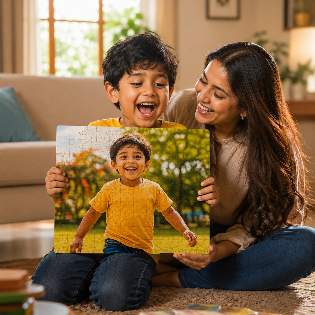 Personalized A4 Jigsaw Puzzle (120 Pieces)